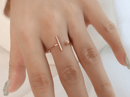 Anillo T-Shaped